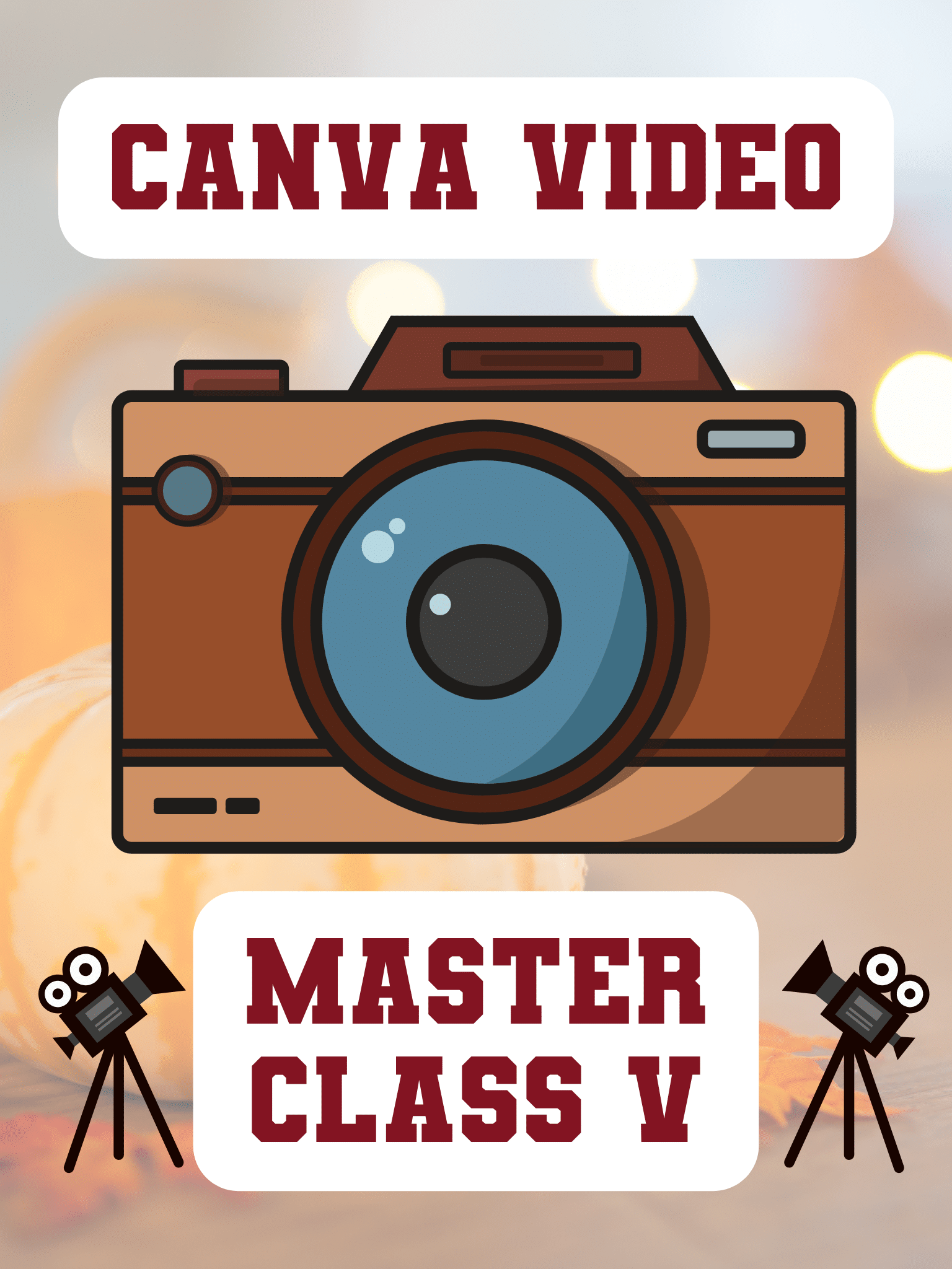 Canva Master class V video
