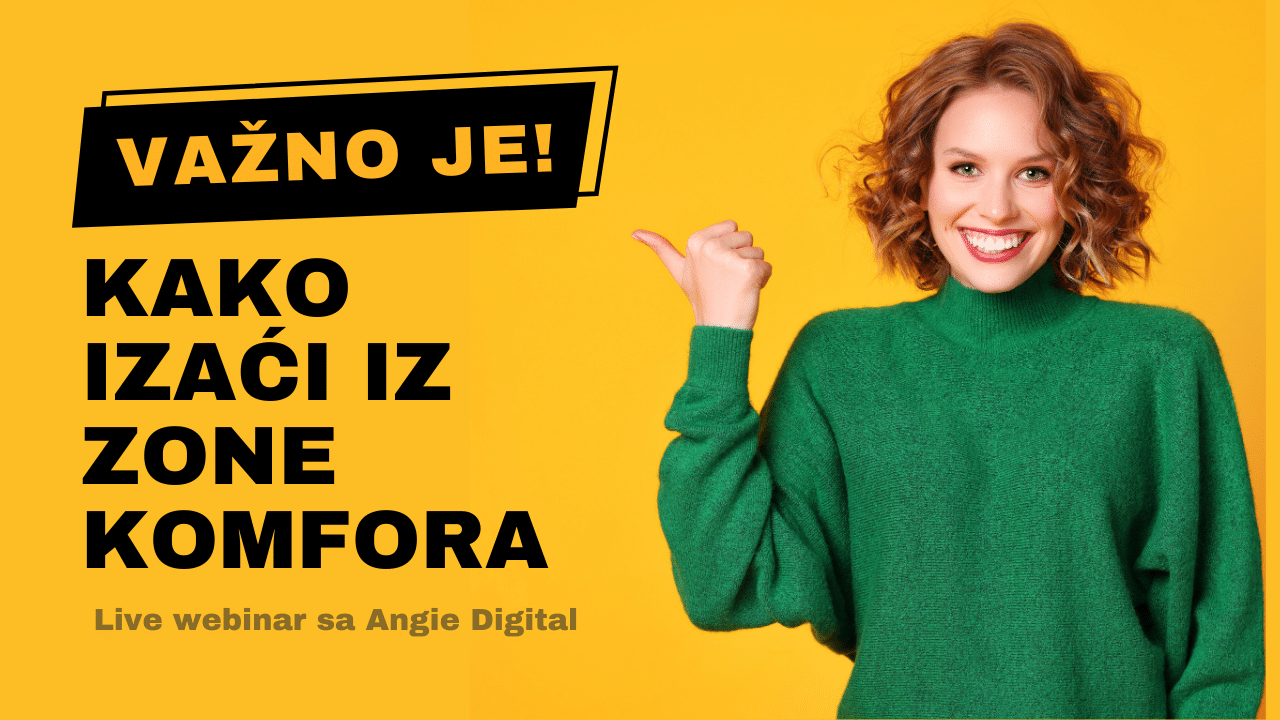 Angie Digital zona komfora