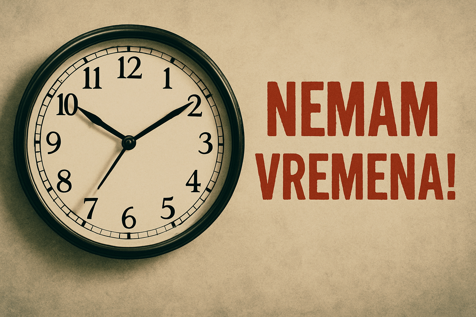 Nemam vremena